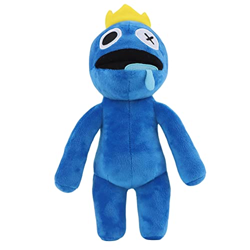 Muñeco Plush Toy, Amigos de Arcoiris de Roblox Juguete de Peluche Divertido, para Amigo/Amiga Niños Navidad Cumpleaños (Azul)