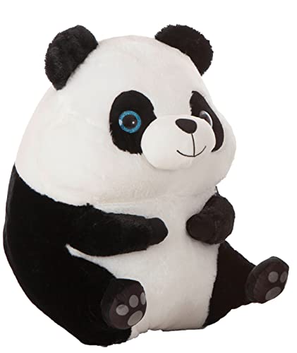 PELUCHILANDIA Peluche Oso Panda Bolita Gigante (20 CM)
